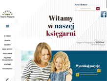Tablet Screenshot of ksiegarnia-szostka.pl